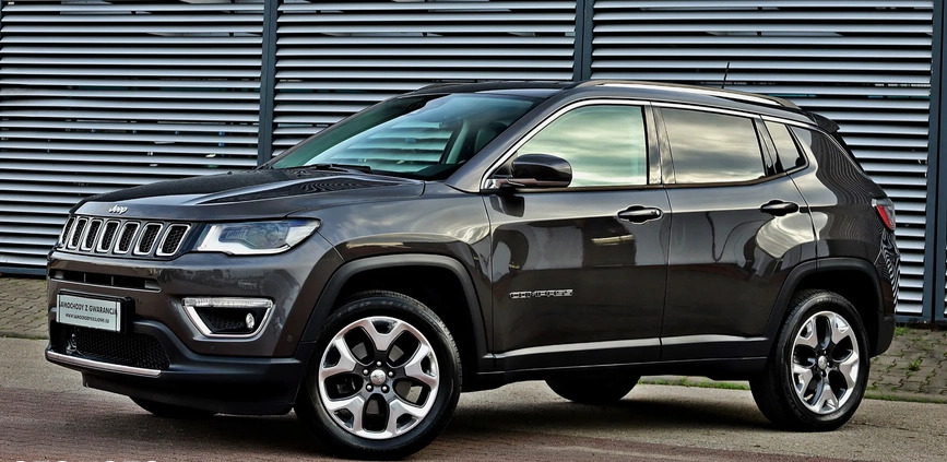 Jeep Compass cena 97900 przebieg: 49000, rok produkcji 2019 z Skawina małe 562